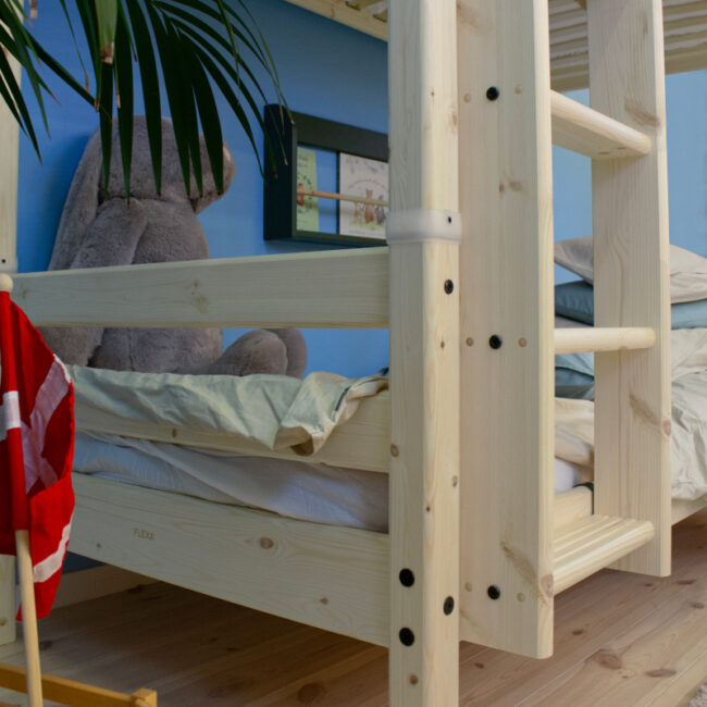 Flexa Raw Bunk Bed Lifestyle Steps