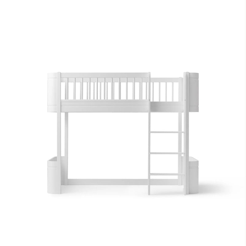 Oliver Furniture Wood Mini+ Junior Loft Bed in All White
