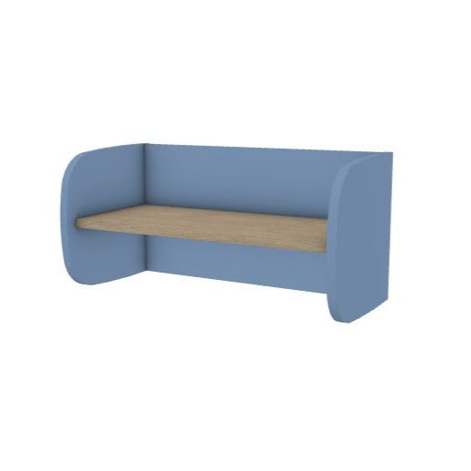 Nidi Poppy Shelf with optional rail- 3 sizes available