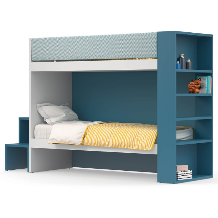 Ergo Shelf Bunk Bed by Nidi with Optional Steps or Ladder