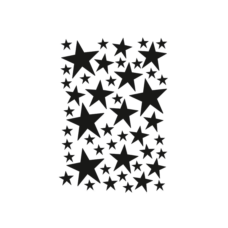 Ferm Living Mini Stars Wall Stickers in Black