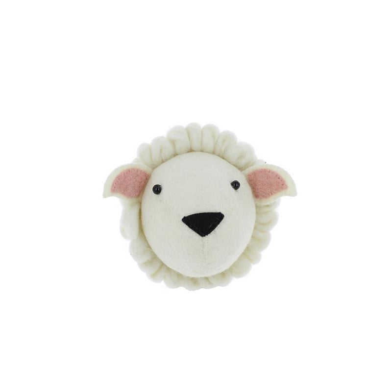 Fiona Walker Mini Felt Sheep Head