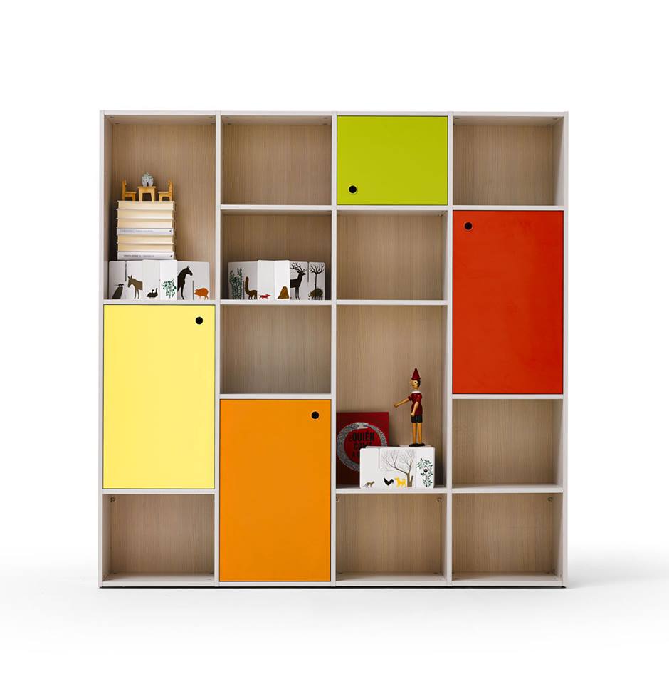 Floor Shelving System  by Nidi Design (14 Colours available )