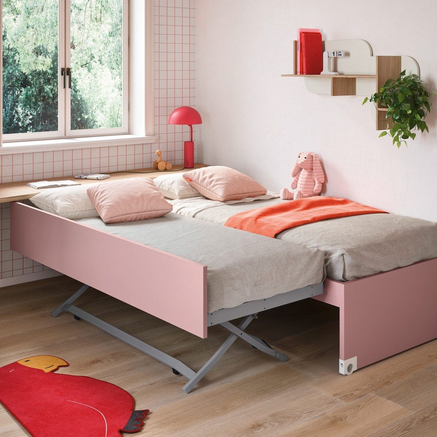 Platform Trundle Children’s Bed – Choice Colours